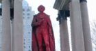 Anti-racist' group takes credit for spray-painting John A. Macdonald statue