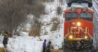 �Close to a breaking point�: Rail blockades hit struggling Alberta pork, grain farmers