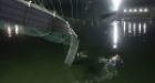 India bridge collapse leaves at least 132 dead