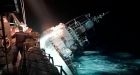Thai warship capsizes in rough seas, leaving dozens missing