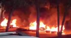 Iran protesters march in several cities in mourning for executed men