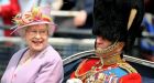 Queen celebrates her official birthday with ceremony