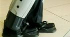 Bionic legs allow paralyzed man to walk again