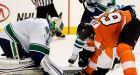 Canucks' sloppy start dooms them in Philadelphia
