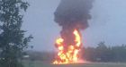 Number of dead unknown in fiery crash on Highway 63