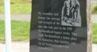 Badger monument pays tribute to community's tragic conflict