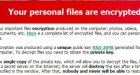 You're infected�if you want to see your data again, pay us $300 in Bitcoins