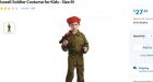 Walmart Israeli soldier Halloween costume for children sparks outrage